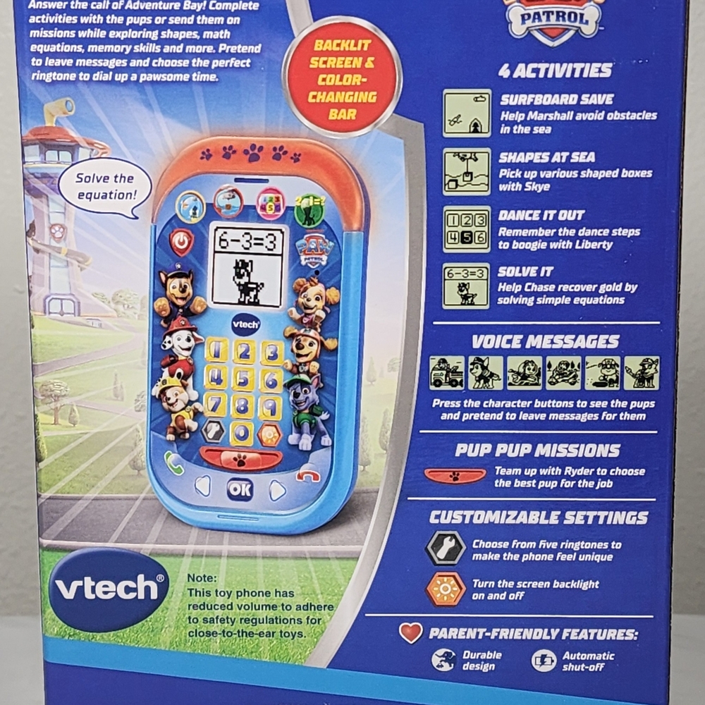 Vtech Paw Patral Rescue Mission Learning Phone - Picture 14 of 15